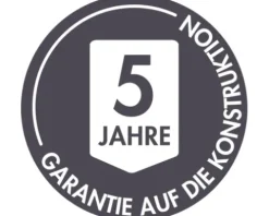 Elementsauna Karibu Laskaja ohne Ofen und Dachkranz mit bronzierter Ganzglastür