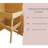 Elementsauna Karibu Horna inkl. 9 kW Bio Ofen ext.Steuerung ohne Dachkranz mit bronzierter Ganzglastüre