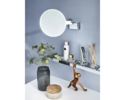 Emco LED Kosmetikspiegel evo 5-fach rund chrom 109506030