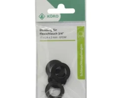 EPDM-Ring 15 x 24 x 2 mm 70 Sh.A für Schlauchkupplung