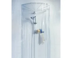 Ersatzduschvorhang Ombrella transparent 170x200 cm