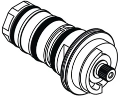 Ersatz-Kartusche Schulte für Thermostat D96042