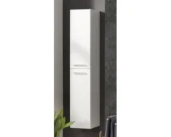 FACKELMANN Hochschrank B.perfekt BxHxT 30,5 x 159 x 32 cm weiß hochglanz