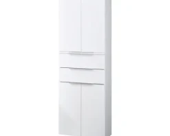 FACKELMANN Hochschrank Kara BxHxT 61 x 176 x 32 cm weiß fertig montiert