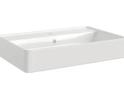 FACKELMANN Keramik Aufsatzwaschtisch weiß 60x 40 x 11 cm