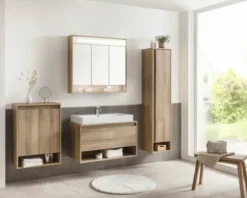 FACKELMANN Midischrank Natura BxHxT 60,5 x 82,5 x 32 cm Asteiche