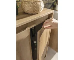 FACKELMANN Midischrank Natura BxHxT 60,5 x 82,5 x 32 cm Asteiche