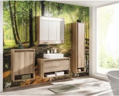 FACKELMANN Midischrank Natura BxHxT 60,5 x 82,5 x 32 cm Asteiche