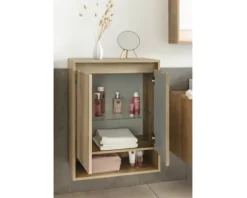 FACKELMANN Midischrank Natura BxHxT 60,5 x 82,5 x 32 cm Asteiche