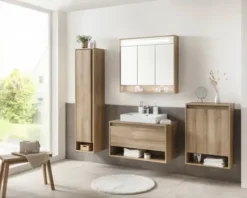FACKELMANN Midischrank Natura BxHxT 60,5 x 82,5 x 32 cm Asteiche