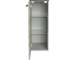 FACKELMANN Midischrank O x ford BxHxT 30,2 x 82,2 x 32 cm Eiche natur Oak 2 Türen