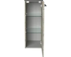 FACKELMANN Midischrank O x ford BxHxT 30,2 x 82,2 x 32 cm Eiche natur Oak 2 Türen