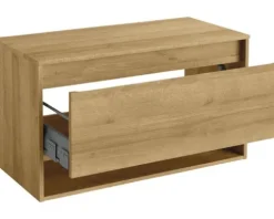 FACKELMANN Waschtischunterschrank Natura BxHxT 93,5 x 52,5 cm x 45,5 cm Frontfarbe asteiche holzdekor 79712