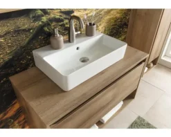 FACKELMANN Waschtischunterschrank Natura BxHxT 93,5 x 52,5 cm x 45,5 cm Frontfarbe asteiche holzdekor 79712
