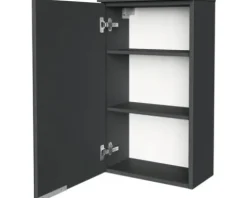 FACKELMANN Hängeschrank Style/Kara links BxHxT 40 x 70 x 27 cm anthrazit fertig montiert