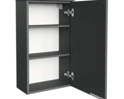 FACKELMANN Hängeschrank Style/Kara rechts BxHxT 40 x 70 x 27 cm anthrazit fertig montiert