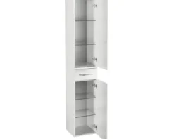 FACKELMANN Hochschrank Milano BxHxT 30 x 165,5 x 32 cm weiß