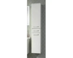 FACKELMANN Hochschrank Milano BxHxT 30 x 165,5 x 32 cm weiß