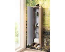 FACKELMANN Hochschrank Natura links BxHxT 38 x 166,5 x 23 cm Asteiche