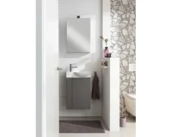 FACKELMANN Möbel-Handwaschbecken A-Vero rechts 45 cm weiß