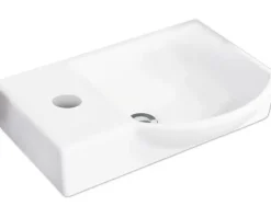 FACKELMANN Möbel-Handwaschbecken A-Vero rechts 45 cm weiß