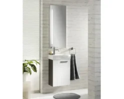 FACKELMANN Möbel-Handwaschbecken A-Vero rechts 45 cm weiß
