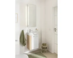 FACKELMANN Möbel-Handwaschbecken A-Vero rechts 45 cm weiß