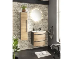 FACKELMANN Midischrank Andria links anthrazit BxHxT 30 x 122 x 33 cm anthrazit