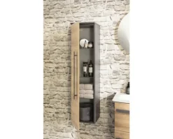 FACKELMANN Midischrank Andria links anthrazit BxHxT 30 x 122 x 33 cm anthrazit