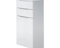FACKELMANN Midischrank Kara BxHxT 61 x 106,5 x 32 cm weiß fertig montiert
