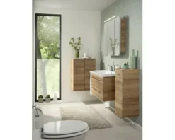 FACKELMANN Midischrank Milano BxHxT 60 x 83 x 32 cm Asteiche