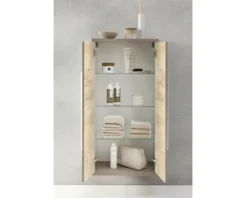 FACKELMANN Midischrank Stanford BxHxT 50,5 x 106 x 32 cm Eiche