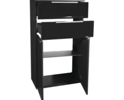 FACKELMANN Midischrank Style/Kara BxHxT 61 x 106,5 x 32 cm anthrazit fertig montiert
