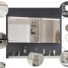 FACKELMANN Regal O x ford oben BxHxT 30,2 x 68,4 x 20 cm Eiche natur Oak 3 Fächer
