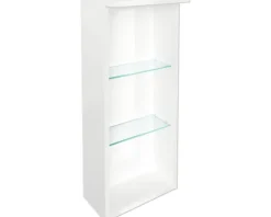 FACKELMANN Regal O x ford oben BxHxT 30,2 x 68,4 x 20 cm weiß 3 Fächer
