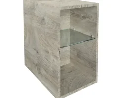 FACKELMANN Regal O x ford unten BxHxT 30 x 50,9 x 49 cm Eiche natur Oak 2 Fächer