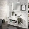 FACKELMANN Wandregal New York BxHxT 33 x 28 x 28 cm weiß hochglanz