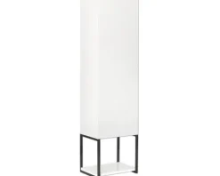 FACKELMANN Wandregal New York BxHxT 33 x 28 x 28 cm weiß hochglanz