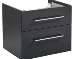 FACKELMANN Waschtischunterschrank Hype 3.0 BxHxT 60 x 51 x 49 cm anthrazit