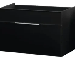 FACKELMANN Waschtischunterschrank Style BxHxT 79,5 x 59 cm x 49 cm Frontfarbe anthrazit glanz 80930