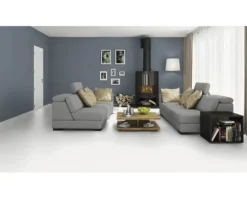 Feinsteinzeug Wand- und Bodenfliese Wandfliese Blanco 120 cm x 120 cm x 0,9 cm matt rektifiziert