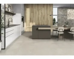 Feinsteinzeug Wand- und Bodenfliese MARSEILLE Sand matt rektifiziert 59.5 x 59.5 x 0.95 cm