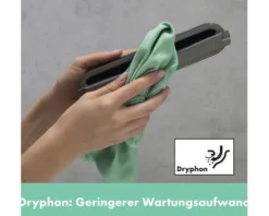 Fertigset Duschrinne hansgrohe RainDrain Match Plus 755 mm weiß matt 56215700 ohne Installationsset und den uBox Grundkörper