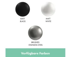 Fertigset Duschrinne hansgrohe RainDrain Match Plus 755 mm schwarz matt 56215670 ohne Installationsset und den uBox Grundkörper