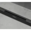 Fertigset Duschrinne hansgrohe RainDrain Flex 700 mm kürzbar schwarz matt 56043670 ohne Grundkörper