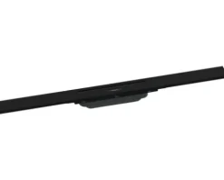 Fertigset Duschrinne hansgrohe RainDrain Flex 700 mm kürzbar schwarz matt 56043670 ohne Grundkörper