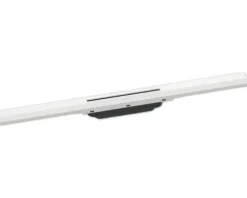 Fertigset Duschrinne hansgrohe RainDrain Flex 700 mm kürzbar weiß matt 56043700 ohne Grundkörper