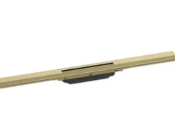 Fertigset Duschrinne hansgrohe RainDrain Flex 700 mm kürzbar brushed bronze 56043140 ohne Grundkörper