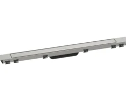 Fertigset Duschrinne hansgrohe RainDrain Match Plus 755 mm edelstahl gebürstet 56215800 ohne Installationsset und den uBox Grundkörper