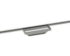 Fertigset Duschrinne hansgrohe RainDrain Minimalistic 700 mm chrom Wandmontage 56219000 ohne Grundkörper
